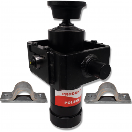 SIŁOWNIK HYDRAULICZNY PRZYCZEPY ST-5 1050 6T + KOŁYSKA I MOCOWANIA